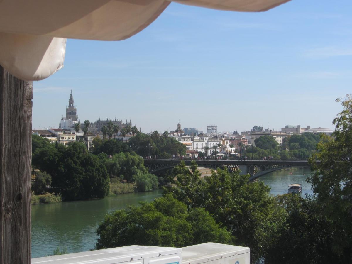 Trianabridgeviews Ático con vistas al puente de Triana calle Castilla 38 Sevilha Exterior foto